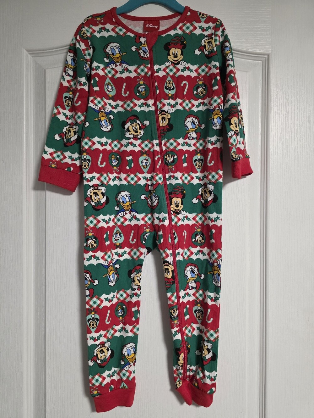 Disney Fair Isle Christmas Romper